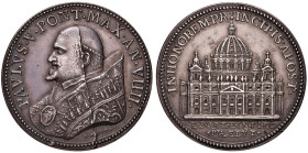 Paolo V (1605-1621) Medaglia A. VIIII - Opus: Amori - Miselli 57 - AG (g 31,87 - Ø 38 mm)
SPL