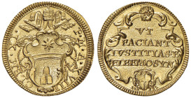 Clemente XI (1700-1721) Scudo d’oro A. XV - Munt. 26; MIR 2250/1 AU (g 3,34) RR Conservazione eccezionale
FDC