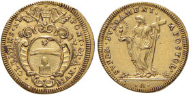 Clemente XI (1700-1721) Scudo d’oro A. XVIII - Munt. 25 AU (g 3,33) R
qSPL