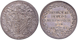 Clemente XIII (1758-1769) Giulio 1765 - Munt. 20b AG (g 2,66) R Esemplare di eccezionale conservazione, dal metallo lucente e privo di debolezze
FDC
