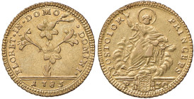 Pio VI (1775-1799) Doppia 1785 - Nomisma 11 AU (g 5,47)
SPL+