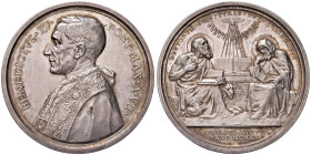 Benedetto XV (1914-1922) Medaglia 1920 A. VII - Opus: Mistruzzi AG (g 35,13)
FDC