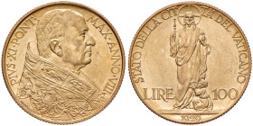 Pio XI (1922-1939) 100 Lire 1929 A. VIII - Nomisma 911 AU (g 8,79)
FDC