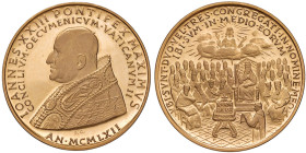 Giovanni XXIII (1958-1963) Medaglia 1962 - Opus: Giampaoli AU (g 10,39 - Ø 26 mm)
FDC