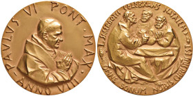 Paolo VI (1963-1978) Medaglia A. VIII 50° di Sacerdozio - Opus: Manfrini AU (g 89,39 - Ø 45 mm) Marcato 917
FDC