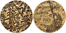 Paolo VI (1963-1978) Medaglia A. XIV Il sacrificio che riconcilia - Opus: Fabbri AU (g 54,23 - Ø 44 mm) Marcato 750
FDC