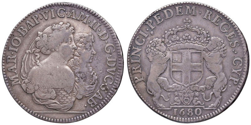 Vittorio Amedeo II (reggenza della madre, Maria Giovanna Battista, 1675-1680) Sc...