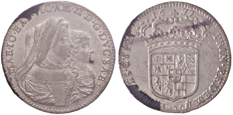 Vittorio Amedeo II (reggenza della madre, Maria Giovanna Battista, 1675-1680) Li...