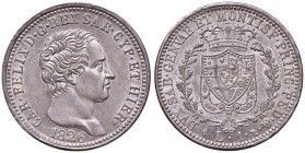 Carlo Felice (1821-1831) Lira 1826 T - Nomisma 591 AG
FDC