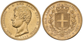 Carlo Alberto (1831-1849) 100 Lire 1842 T - Nomisma 633 AU RR Di bella ed insolita qualità
SPL