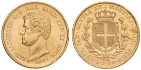 Carlo Alberto (1831-1849) 20 Lire 1841 G - Nomisma 654 AU Modesta schiacciatura al bordo e minimi graffietti nel campo del D/ ma di conservazione ecce...