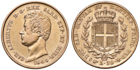 Carlo Alberto (1831-1849) 20 Lire 1846 T - Nomisma 660 AU RR Lucidato
BB+
