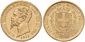 Vittorio Emanuele II (1849-1861) 20 Lire 1855 G - Nomsima 749 AU
SPL