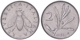 Repubblica italiana (1946-) 2 Lire 1953 Prova - IT RRR
FDC