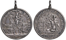 VENEZIA Nicolò Contarini (1630-1631) Medaglia 1631 per la posa della prima pietra della chiesa di Santa Maria della Salute - Voltolina 910; Modesti 32...