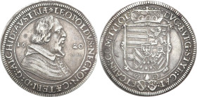 HABSBURGER BIS 1866
Erzherzog Leopold V., 1619 - 1632. Taler 1620, Hall. Dav. 3328; Hahn 37. 28.42 g. Sehr schön