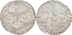 FRANKREICH CAMBRAI
Maximilian von Berghes, 1556 - 1570. Taler 1569, mit Titel Maximillians II. Dav. 8214; Delm. 406 (R1). 29.10 g. Feiner Prägeglanz,...