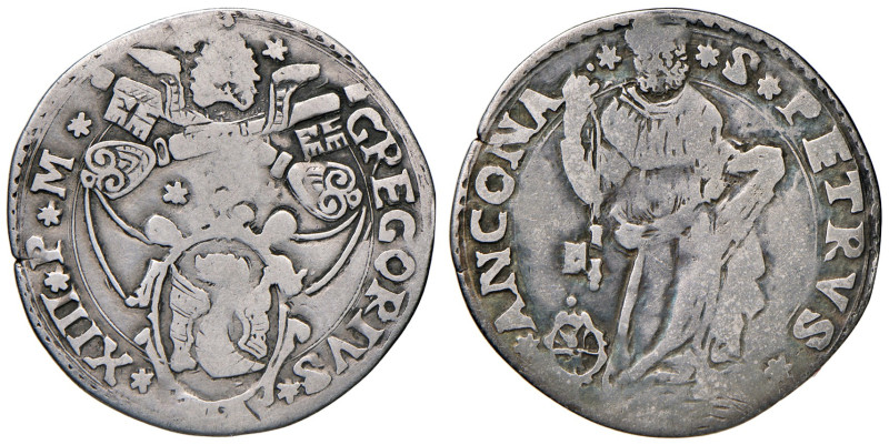 Ancona. Gregorio XIII (1572-1585). Giulio (armetta Casali, commissario apostolic...