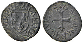 (L') Aquila. Carlo VIII re di Francia (1495). Cavallo AE gr. 1,86. MEC 14, 1040. D’Andrea-Andreani 138. MIR 105. q.SPL