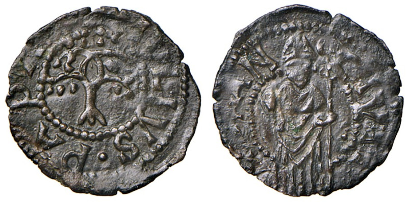 Fano. Giulio II (1503-1513). Picciolo MI gr. 0,33. Muntoni 100. Berman 609. Ciav...