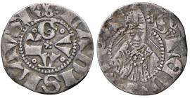 Guardiagrele. Ladislao di Durazzo (1391-1414). Bolognino (segno B sormontata da croce) AG gr. 0,67. MEC 14, 732. D’Andrea-Andreani 4. MIR 461. Molto r...