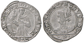 Mantova. Carlo II Gonzaga-Nevers (1647-1665). Mezza lira MI gr. 2,44. Bignotti 22. MIR 706. Ex Numismatica Picena listino a prezzi fissi 2/2009, 294. ...