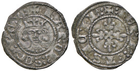 Napoli. Carlo II d’Angiò (1285-1309). Denaro regale MI gr. 0,80. P.R. 4. MIR 25. q.SPL