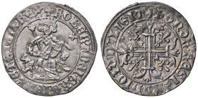 Napoli. Roberto d’Angiò (1309-1343). Gigliato AG gr. 3,93. P.R. 1. MIR 28. q.SPL