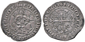 Napoli. Roberto d’Angiò (1309-1343).Gigliato AG gr. 3,85. P.R. 1. MIR 28. q.SPL