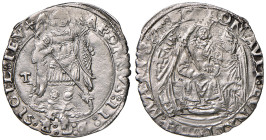 Napoli. Alfonso II d’Aragona (1494-1495). Coronato AG gr. 3,94. P.R. 3a. MIR 89/1. Vall-Llosera i Tarrés 282. BB