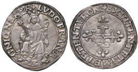 Napoli. Luigi XII di Francia (1501-1503). Carlino AG gr. 3,50. P.R. 3. MIR 112. Molto raro e in notevole stato di conservazione per il tipo di moneta,...