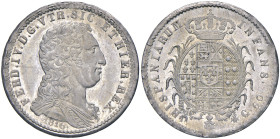 Napoli. Ferdinando IV di Borbone (1759-1816). III periodo: 1815-1816. Da 60 grana 1816 AG. Pagani 71a. P.R. 6. MIR 452. Magliocca 432 (questo esemplar...