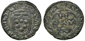 Pesaro. Lorenzo de’ Medici (1516-1519). Quattrino MI gr. 0,66. CNI 2. Cavicchi PS, 116. Più di BB