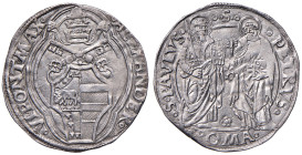 Roma. Alessandro VI (1492-1503). Grosso AG gr. 3,21. Muntoni 16. Berman 532. MIR 522/1. SPL/q.SPL