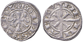 Merano. Mainardo II (1258-1295) e successori. Grosso tirolino 1274-1306 (12° contrassegno) AG gr. 1,58. CNTM M126. q.SPL