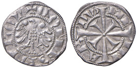 Merano. Mainardo II (1258-1295) e successori. Grosso tirolino 1306-1335 (21° contrassegno) AG gr. 1,42. CNTM M155 (b)). SPL