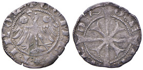 Merano. Mainardo II (1258-1295) e successori. Grosso tirolino dopo il 1335 (36° contrassegno) AG gr. 1,16. CNTM M213 (e)). BB
