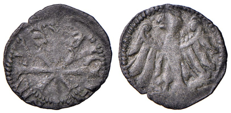 Merano. Alberto III (1386-1395). Denaro o berner MI gr. 0,25. CNTM M502a. Della ...