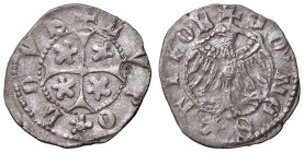 Merano. Leopoldo IV (1396-1406). Quattrino MI gr. 0,62. CNTM M539. q.SPL