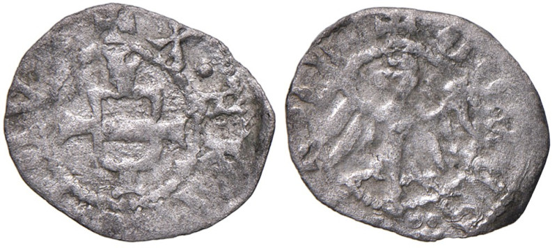 Merano. Federico IV (1406-1439). Quattrino MI gr. 0,46. CNTM M579. Molto raro. B...