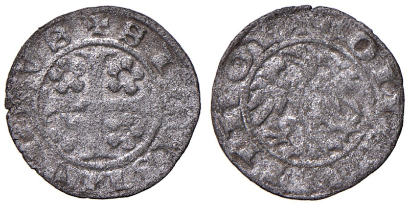 Merano. Sigismondo IV (1446-1490). Quattrino MI gr. 0,39. CNTM M580. BB Con il d...