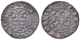 Merano. Sigismondo IV (1446-1490). Quattrino MI gr. 0,39. CNTM M580. BB Con il duca Sigismondo la zecca di Merano cessa le sue attività nel 1477.