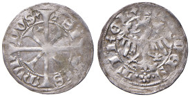 Merano. Sigismondo IV (1446-1490). Grosso tirolino 1460-1477 (Contrassegno: rosa a cinque petali senza punto al centro) AG gr. 0,93. CNTM M604. Miglio...
