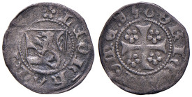 Gorizia. Leonardo conte (1462-1500). Quattrino dal 1480 MI gr. 0,39. Rizzolli L151. MIR 135 var. Buon BB