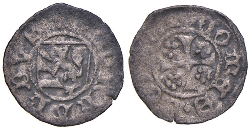Gorizia. Leonardo conte (1462-1500). Quattrino dal 1480 MI gr. 0,46. Rizzolli L1...