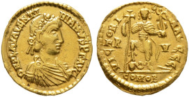Kaiserzeit. Valentinianus III. 425-455 
Solidus 426/430 -Ravenna-. D N PLA VALENTINIANVS P F AVG. Drapierte und gepanzerte Büste mit Diadem nach rech...