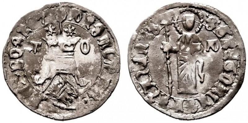  EUROPA UND ÜBERSEE   BOSNIEN   Thomas Ostojic 1443-1461   (D) Grossus (1,81 g)....
