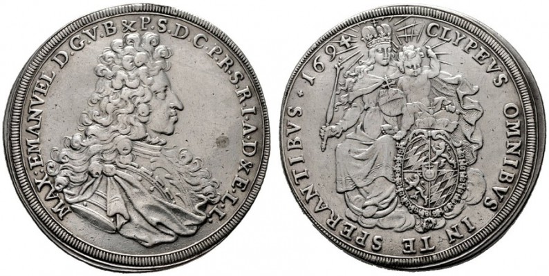  EUROPA UND ÜBERSEE   DEUTSCHLAND   Bayern   (D)  Maximilian II. Emanuel 1679-17...