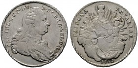  EUROPA UND ÜBERSEE   DEUTSCHLAND   Bayern   (D) Maximilian II. 1848-1864 Lot 6 Stk.: Madonnentaler 1756 (Henkelspur), 1757, 1760 und 1782 sowie Krone...