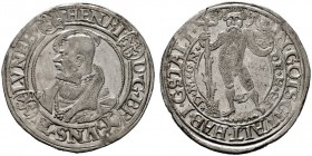  EUROPA UND ÜBERSEE   DEUTSCHLAND   Braunschweig-Wolfenbüttel   (D) Heinrich d.Jüngere 1514-1568. Taler 1549 Riechenberg Dav:9046 f.vzgl.